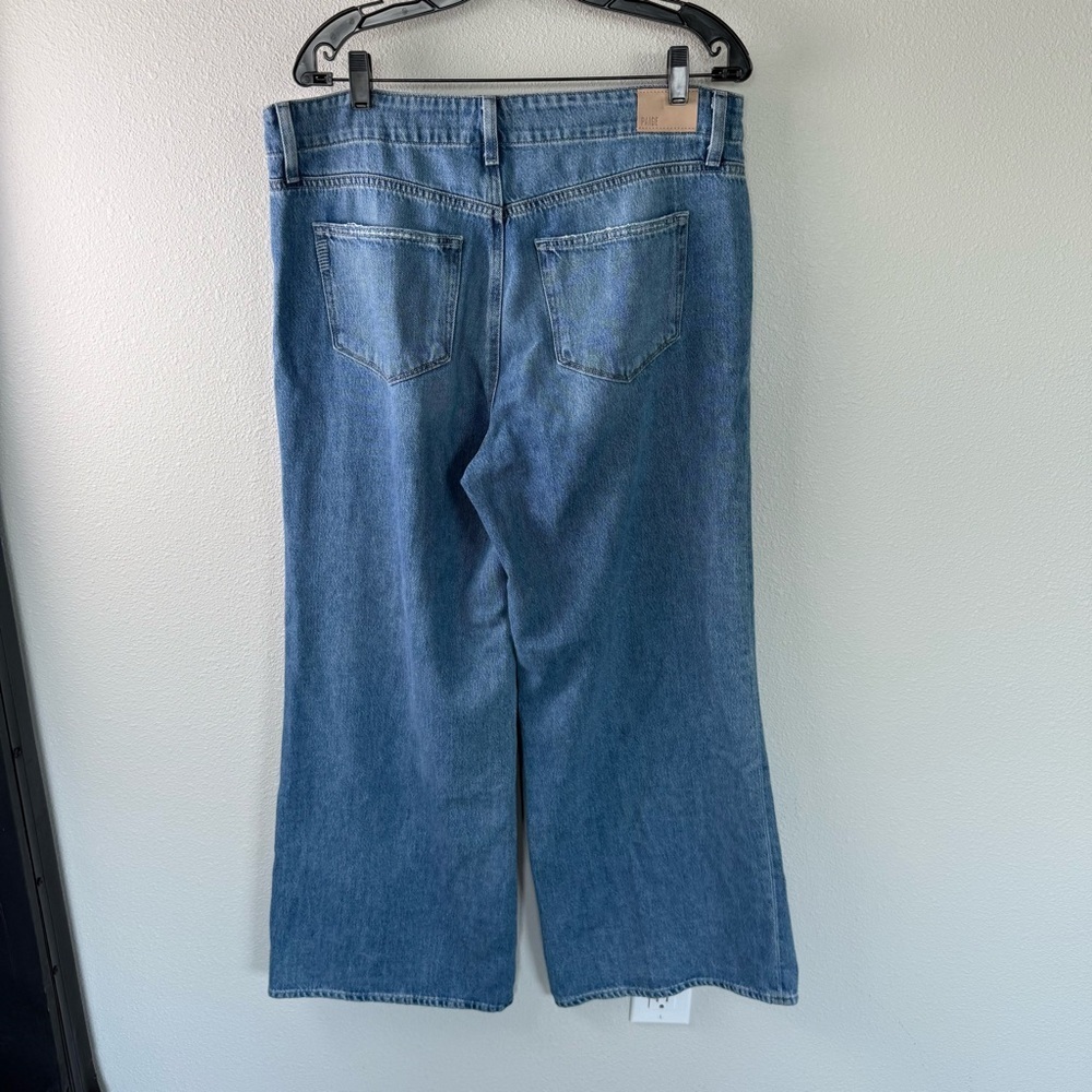 PAIGE Zoey Tie Waist Wide Leg Jeans Alaya Denim Boho Casual Women’s Size 32 - Picture 12 of 16